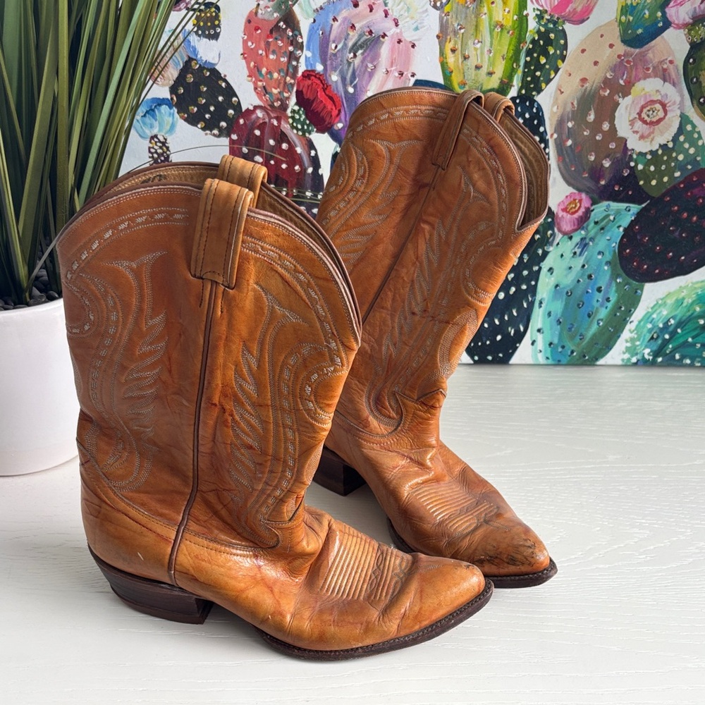 Vintage TONay LAMA Men’s Cowboy Boots!